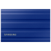 Внешние HDD и SSD Samsung External SSD T7 Shield, 1TB, Type C-to-C/A, USB 3.2 Gen2, R/W 1050/1000MB/s, IP65, 88x59x13mm, 98g, Blue (12 мес.)