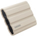 Внешние HDD и SSD/ Samsung External SSD T7 Shield, 1TB, Type C-to-C/A, USB 3.2 Gen2, R/W 1050/1000MB/s, IP65, 88x59x13mm, 98g, Beige (12 мес.)