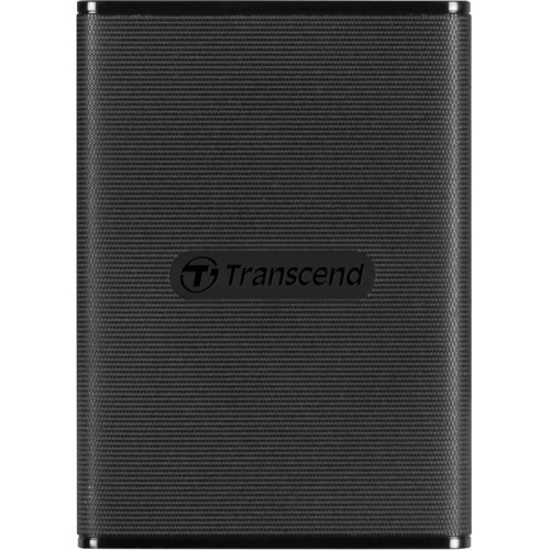 Твердотельный накопитель/ Transcend External SSD ESD270C, 1000GB, Type-C, USB 3.1 Gen2, R/W 520/460MB/s, 77x56x10mm, Black (3 года)