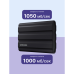 Внешние HDD и SSD Samsung External SSD T7 Shield, 1TB, Type C-to-C/A, USB 3.2 Gen2, R/W 1050/1000MB/s, IP65, 88x59x13mm, 98g, Black (12 мес.)