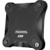 Твердотельный накопитель/ ADATA External SSD SD620, 1000GB, Type-C, USB 3.2 Gen2, R/W 520/460 MB/s, 80x80x15mm, Black (5 лет)