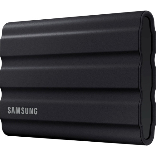 Внешние HDD и SSD Samsung External SSD T7 Shield, 1TB, Type C-to-C/A, USB 3.2 Gen2, R/W 1050/1000MB/s, IP65, 88x59x13mm, 98g, Black (12 мес.)