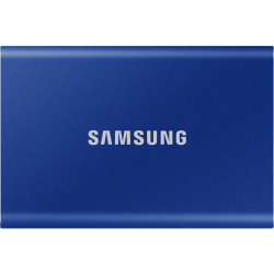 Твердотельный накопитель Samsung External SSD T7, 2000GB, USB Type-C, R/W 1000/1050MB/s, Blue