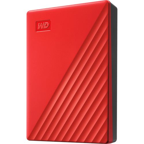 Внешние HDD/ Portable HDD 5TB WD My Passport (Red), USB 3.2 Gen1, 107x75x19mm, 210g /12 мес./