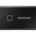 Внешние HDD и SSD/ Samsung External SSD T7 Touch, 1000GB, Touch ID, Type-C, USB 3.2 Gen2, R/W 1050/1000MB/s, 85x57x8mm, Black (12 мес.)