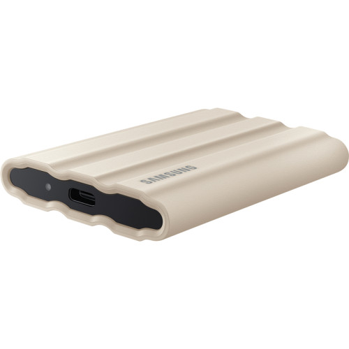 Внешние HDD и SSD/ Samsung External SSD T7 Shield, 1TB, Type C-to-C/A, USB 3.2 Gen2, R/W 1050/1000MB/s, IP65, 88x59x13mm, 98g, Beige (12 мес.) Внешние HDD и SSD/ Samsung External SSD T7 Shield, 1TB, Type C-to-C/A, USB 3.2 Gen2, R/W 1050/1000MB/s, IP65, 88x59x13mm, 98g, Beige (12 мес.)