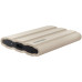 Внешние HDD и SSD/ Samsung External SSD T7 Shield, 1TB, Type C-to-C/A, USB 3.2 Gen2, R/W 1050/1000MB/s, IP65, 88x59x13mm, 98g, Beige (12 мес.)