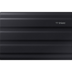 Внешние HDD и SSD Samsung External SSD T7 Shield, 4TB, Type C-to-C/A, USB 3.2 Gen2, R/W 1050/1000MB/s, IP65, 88x59x13mm, 98g, Black (12 мес.)