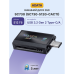 Твердотельный накопитель/ ADATA External SSD SC730, 512GB, Type-C, Type-A, USB 3.2 Gen2, R/W 600/600 MB/s, 36.8x23.8x9.7mm, Black (5 лет)