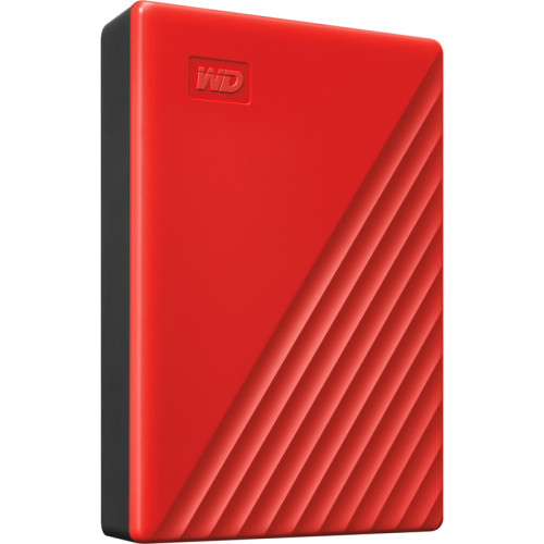 Внешние HDD/ Portable HDD 5TB WD My Passport (Red), USB 3.2 Gen1, 107x75x19mm, 210g /12 мес./