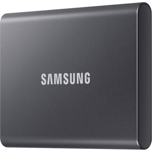 Внешние HDD и SSD/ Samsung External SSD T7, 4000GB, Type-C, USB 3.2 Gen2, R/W 1050/1000MB/s, 85x57x8mm, Titan Grey (12 мес.) Внешние HDD и SSD/ Samsung External SSD T7, 4000GB, Type-C, USB 3.2 Gen2, R/W 1050/1000MB/s, 85x57x8mm, Titan Grey (12 мес.)