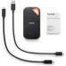 SSD внешний жесткий диск 4TB USB3.2 EXT. SDSSDE81-4T00-G25 SANDISK