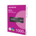 Твердотельный накопитель/ ADATA External SSD SC610, 1000GB, Type-C, USB 3.2 Gen2, R/W 550/500 MB/s, 67x24x10mm, Black (5 лет)