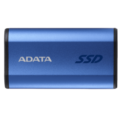 Твердотельный накопитель/ ADATA External SSD SE880, 500GB, USB 3.2 Gen2 Type-C, up to R/W 2000/2000 MB/s, 64.8x35x12.5mm, Blue (5 лет)