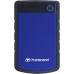 Portable HDD 4TB Transcend StoreJet 25H3 (Blue), Anti-shock protection, One-touch backup, USB 3.1 Gen1, 132x81x25mm, 298g /3 года/