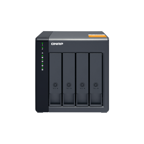 Полка расширения сетевого хранилища без дисков/ SMB QNAP TL-D400S SATA 6Gbps JBOD storage enclosure, 4-tray 3,5