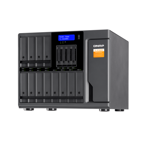 Полка расширения сетевого хранилища без дисков/ SMB QNAP TL-D1600S SATA 6Gbps JBOD storage enclosure, 8-tray 3,5