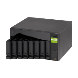 Полка расширения сетевого хранилища без дисков/ SMB QNAP TL-D800C USB 3.2 Gen 2 Type-C JBOD storage enclosure, 8-tray 3,5