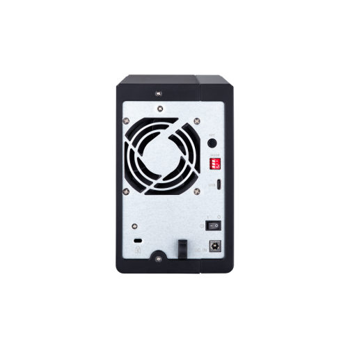Полка расширения сетевого хранилища без дисков/ channel QNAP DAS TR-002 2-Bay 2.5/3.5 SATA  Type-C USB 3.1 Gen 1 (5 Gb/s ) Direct Attached Storage with Hardware RAID