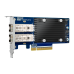 Сетевая карта/ QNAP QXG-10G2SF-X710 LAN Expansion Card, PCIe Gen3 x8, 2 x SFP+ ports (10Gbps/1Gbps)