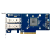 Сетевая карта/ QNAP QXG-10G2SF-X710 LAN Expansion Card, PCIe Gen3 x8, 2 x SFP+ ports (10Gbps/1Gbps)