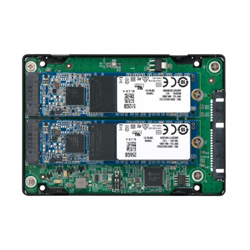 Адаптер/ QNAP QDA-A2MAR HDD/SSD drives adapter 2 x M.2 2280 SATA SSD -> 1 x SATA 2.5