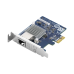 Сетевая карта/ QNAP QXG-5G1T-111C PCIe Gen2 x1, Single-port 4-speed 5 GbE network expansion card (5Gbps/ 2.5Gbps/ 1Gbps/ 100Mbps)  Low-profile bracket pre-installed; full-height and specialized brackets are bundled