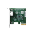 Сетевая карта/ QNAP QXG-2G1T-I225 1-port 2.5 GbE network expansion card, Controller I225-LM,  PCIe Gen2 x1, 3 x Brackets included (Full-height, Low-profile and Specialized for QNAP NAS)