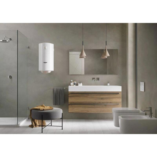 Водонагреватель Ariston Dune1 R 80 V 1,5K SLIM PL 1.5кВт 80л электрический настенный/белый