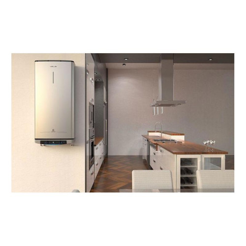 Водонагреватель Ariston Velis Lux Inox PW ABSE WIFI 80 2.5кВт 80л электрический настенный/серый