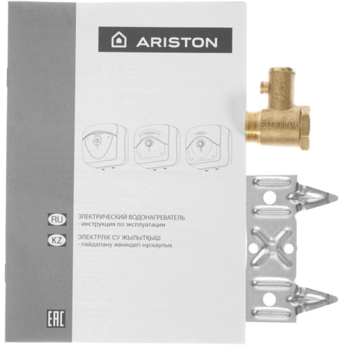 Водонагреватель Ariston Blu Evo R 30 Ru 1.5кВт 30л электрический над раковиной/белый Водонагреватель Ariston Blu Evo R 30 Ru 1.5кВт 30л электрический над раковиной/белый