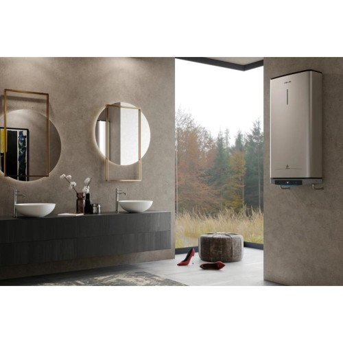 Водонагреватель Ariston Velis Lux Inox PW ABSE WIFI 100 2.5кВт 100л электрический настенный/серый