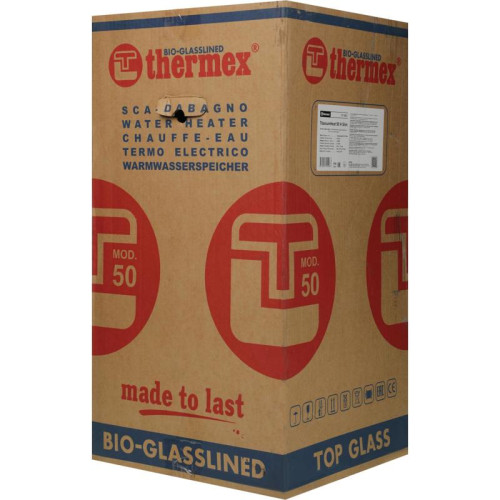 Водонагреватель Thermex Champion TitaniumHeat 50 H Slim 1.5кВт 50л электрический настенный/белый