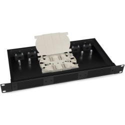 Кросс CabeusFO-19-3FP FO-19-3FP-BK 1U 24xSC/LC дупл.