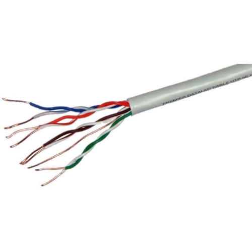 Кабель сетевой Premier 23-115 305 UTP 4 пары cat.5E solid CCA 305м серый