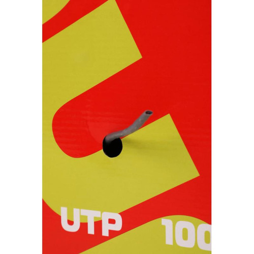 Кабель сетевой Buro BU-COP-040 UTP 4 пары cat.5E solid 0.40мм Cu 305м серый