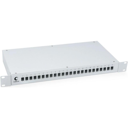 Кросс CabeusFO-19-24SC 1U 24xSC/LC дупл.