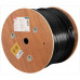 Кабель сетевой Buro BU-CCA-050-FTP-OUTDOOR FTP 4 пары solid 0.5мм CCA 305м черный outdoor (упак.:1шт)