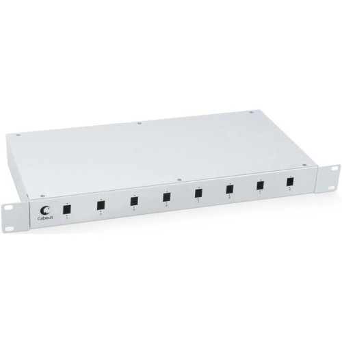 Кросс CabeusFO-19-8SC 1U 8xSC/LC дупл.
