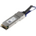 Кабель DAC MikroTik XQ+DA0001 100Гбит/с пассив. 1м черный QSFP28-QSFP28