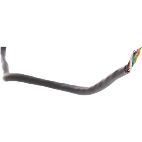 Кабель сетевой Buro BU-COP-040 UTP 4 пары cat.5E solid 0.40мм Cu 305м серый