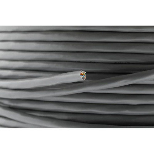 Кабель сетевой Buro BU-COP-055-FTP FTP 4 пары cat.6 solid 0.55мм Cu 305м серый