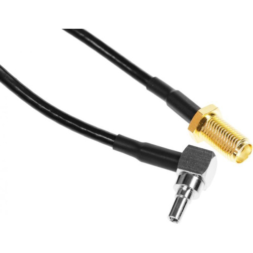 Кабель Рэмо SMA solid Cu 0.14м черный CRC9 (m)-SMA (f) (упак.:1шт) (CRC9)