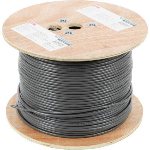 Кабель сетевой Buro BU-COP-050-FTP FTP 4 пары cat.5E solid 0.50мм Cu 305м серый
