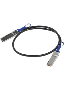 Кабель DAC MikroTik XQ+DA0001 100Гбит/с пассив. 1м черный QSFP28-QSFP28