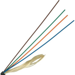 Кабель распределительный Lanmaster LAN-OFC-DU8-M3-HF 8x 50/125 OM3 универсальный LSZH 1м