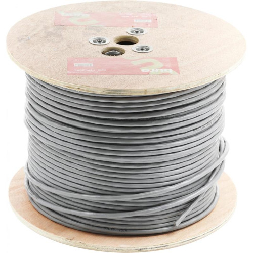Кабель сетевой Buro BU-COP-055-FTP FTP 4 пары cat.6 solid 0.55мм Cu 305м серый