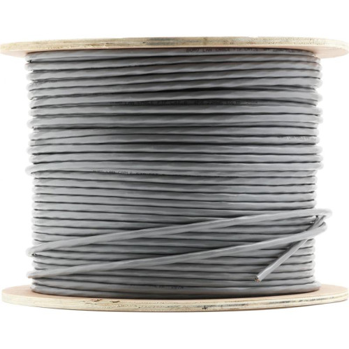 Кабель сетевой Buro BU-COP-055-FTP FTP 4 пары cat.6 solid 0.55мм Cu 305м серый