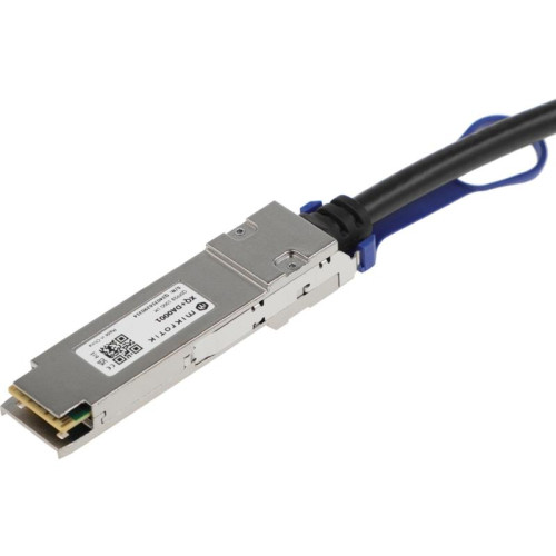 Кабель DAC MikroTik XQ+DA0001 100Гбит/с пассив. 1м черный QSFP28-QSFP28