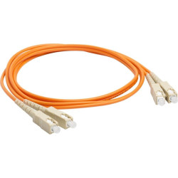 Патч-корд Lanmaster LAN-2LC-2SC/OM3-2.0 2x50/125 OM3 LC дуплекс-SC дуплекс 2м LSZH